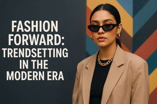 Fashion Forward: Trendsetting in the Modern Era